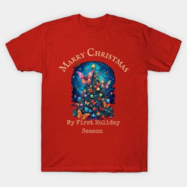 My First Holiday Season T-Shirt by FehuMarcinArt